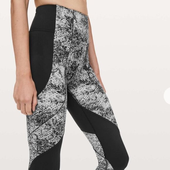 Lululemon Sweat & Repeat Tight *28" Serigraph Black - Picture 13 of 13